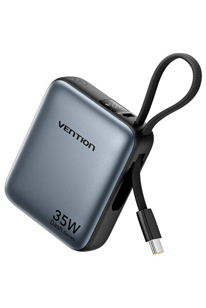 Vention 48220, 30 W, 10.000 mAh, Gri