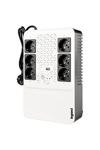 Legrand KEOR MULTIPLUG 800, 6xSchuko. 800VA/480W
