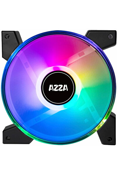Azza Set 4 ventilatoare PC FNAZ-12DRGB2-241, Hurricane II ARGB, 120x120x25mm
