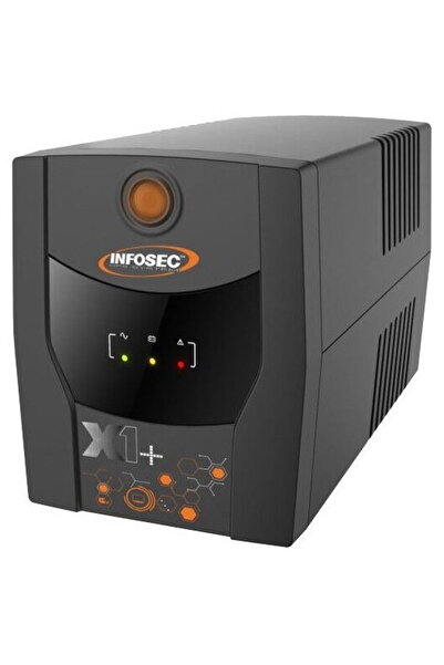 Infosec INF_661147 Sursă de alimentare de rezervă UPS X1+ 1300 IEC, 1300VA, 7...