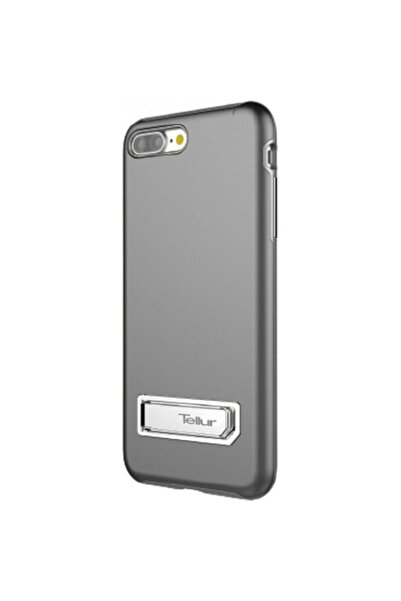 TELLUR Carcasa Premium Kickstand Ultra Shield pentru iPhone 7 Plus, Argintiu