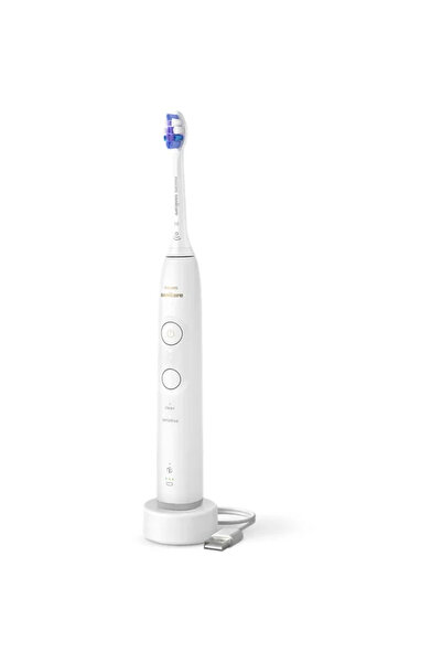 Philips HX7400/01, Autonomie 21 zile, 62.000 miscari/minut, Alb