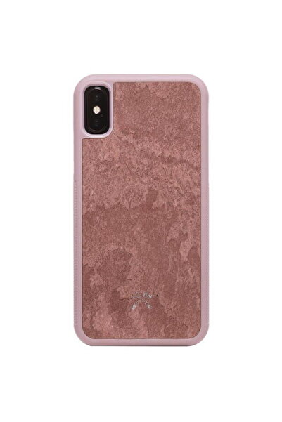 Woodcessories Colecția Stone EcoCase iPhone Xs Max roșu canion sto058
