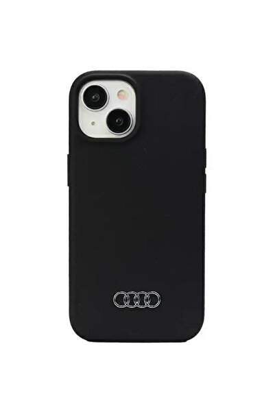 Audi Silicone Case for iPhone 15 Plus - black