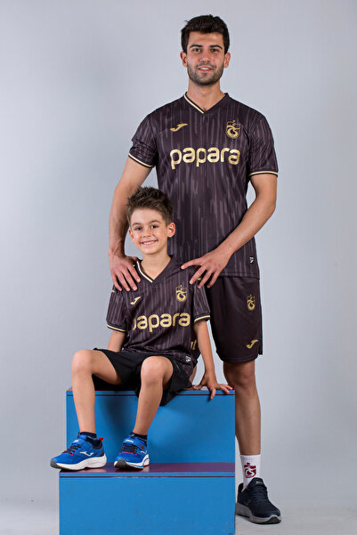 Trabzonspor JOMA 24/25 ANTRASİT-GOLD FORMA ÇOCUK