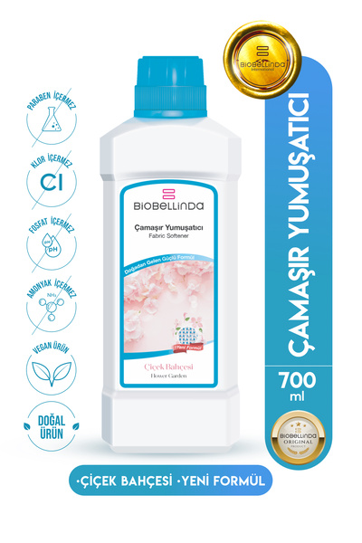 BioBellinda Çamaşır Yumuşatıcı Ultra Konsantre Bütün Renklere Uygundur 750 ml