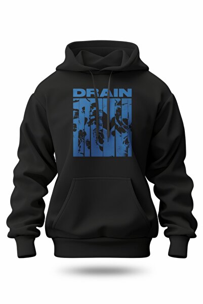 buzagi tasarım ürünleri سويت شيرت بطباعة رقمية من Drain للجنسين