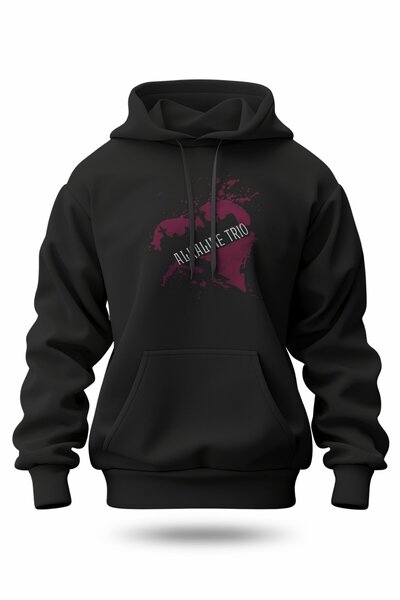 buzagi tasarım ürünleri Alkaline Trio Digital Print Hooded Unisex Sweatshirt