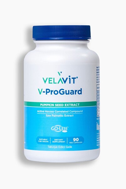 Velavit V-Proguard - Aktif Heksoz Korele Bileşik ve Saw Palmetto İçeren Takvi...
