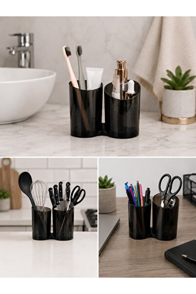 Verona Creative Anti-Tipping Stable Multi-Purpose 2-Compartment Organizer Des...