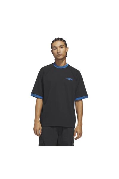 adidas Kc6298-E Skateboarding Formula Ss Tee Men's T-Shirt Black