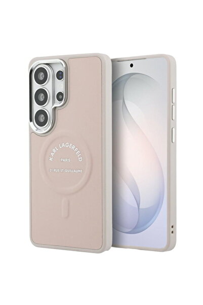Karl Lagerfeld Husă Samsung Galaxy S26 Ultra - Piele învelită cu logo Karl RS...