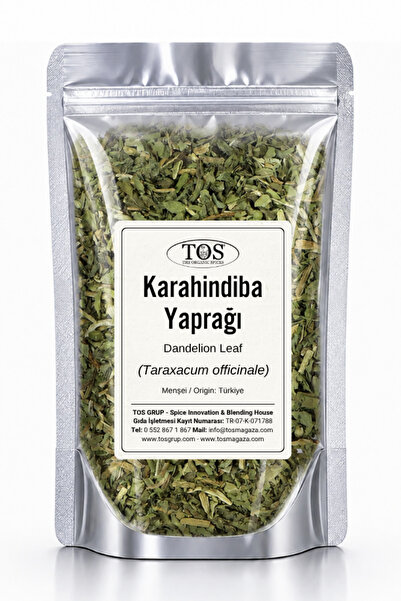 TOS The Organic Spices Karahindiba Yaprağı 100 gr (1. KALİTE) Taraxacum Offic...