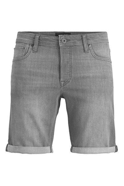 Jack & Jones Jack&jones Jjırick Jjıoriginal Men's Gray Denim Short