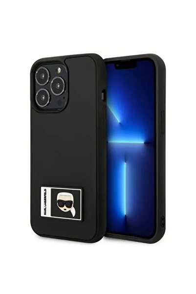 Karl Lagerfeld KLHCP13L3DKPK iPhone 13 Pro / 13 6,1" Negru/black hardcase Iko...