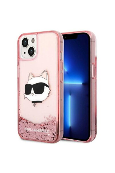 Karl Lagerfeld HusДѓ Glitter Karl Head pentru iPhone 14 Pro, Negru