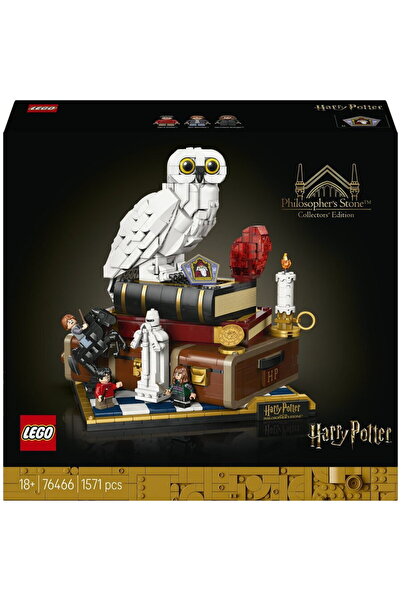 LEGO Harry Potter 76466 - Piatra Filozofală - Ediție de colecție, 1571 piese
