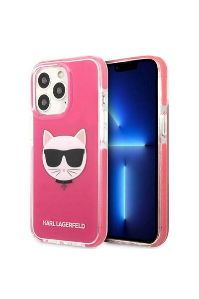 Karl Lagerfeld Husa de protectie Karl Laferfeld Choupette Head Kryt Pro pentr...