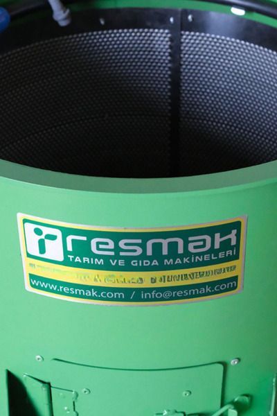 Resmak PM140A 140 Litre 70 Kg. Devir Ayarlı Ceviz Soyma Makinesi