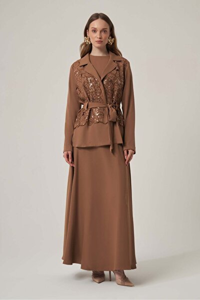FTZ WOMEN طقم 3iü نسائي كاكاو 31375
