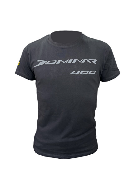 Prosev Bajaj Dominar Siyah T-Shirt % 100 Pamuk