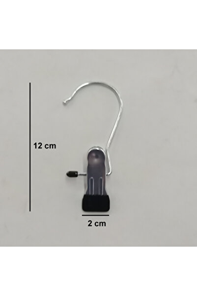 AĞIRSOY 20 قطعة من حاملات الأوشحة المزودة بمشبك، مطلية بالجلفنة مع مشبك وخطاف