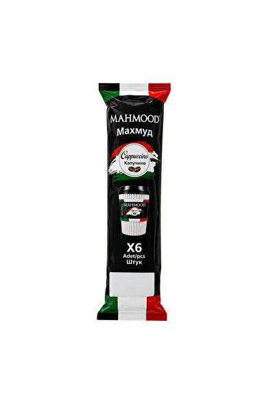 Mahmood Cappuccino Bardak Hazır Kahve 25 G X 6 Adet