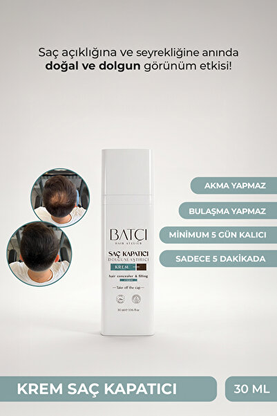 Batçı Saç Kapatıcı Dolgunlaştırıcı Sıvı Krem 30 ml