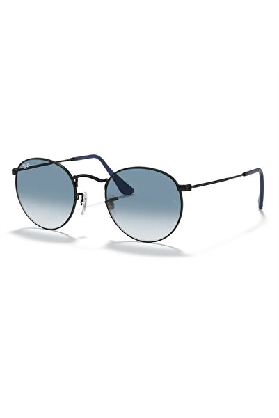 Ray-Ban Round Metal RB 3447 006/3F 50 - Siyah Unisex Güneş Gözlüğü