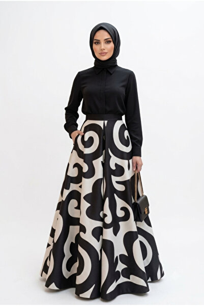 Muslima Wear ESMERALDA Kloş Etek