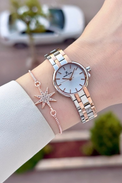 Daniel Klein Rose Gray Color Same as in the Image 25 mm Women's Wristwatch