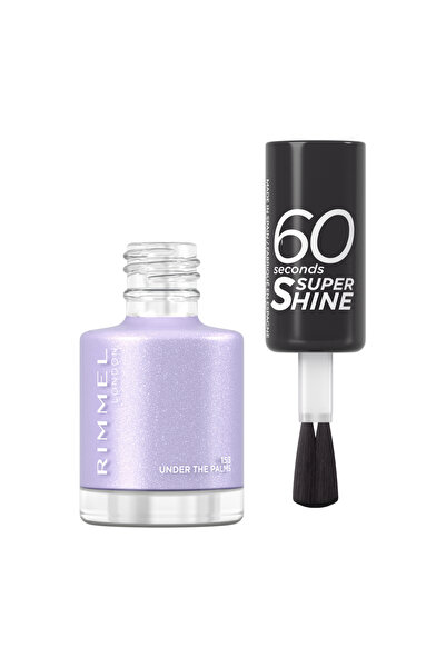 RIMMEL LONDON طلاء أظافر لندن كولور يور واي سوبر شاين في 60 ثانية - 153 أندر ...
