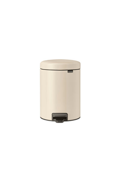 Brabantia Bej Pedallı Çöp Kutusu 5l Çöp Kovası -10 Yıl Garanti- Bkmdizayn
