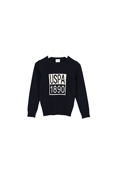 U.S. Polo Assn. U.S. Polo Assn. okrugla kragna Slim fit Mornarsko plavi muški...