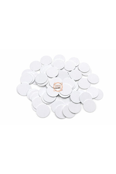 Meon Robotik Otomasyon NTAG215 13.56MHz 25mm NFC Tag NFC Plak Temassız Okuma ...