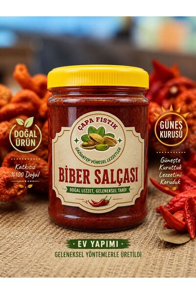 Çapa Baharat Biber Salçası Tatlı Antep Salçası Ev Yapımı(1 kg)