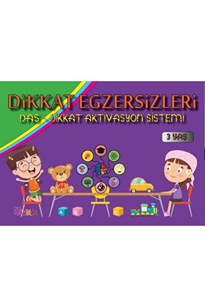 Genel Markalar Dikkat Egzersizleri - Dikkat Aktivasyon Sistemi 3 Yaş