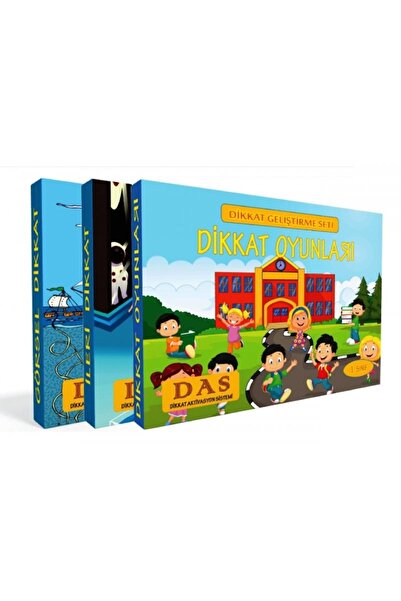 Yuka Kids Dikkat Geliştirme Seti 1. Sınıf (3 Kitap)