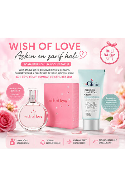 AVON Wısh Of Love Parfüm + Dr Clinic El Kremi