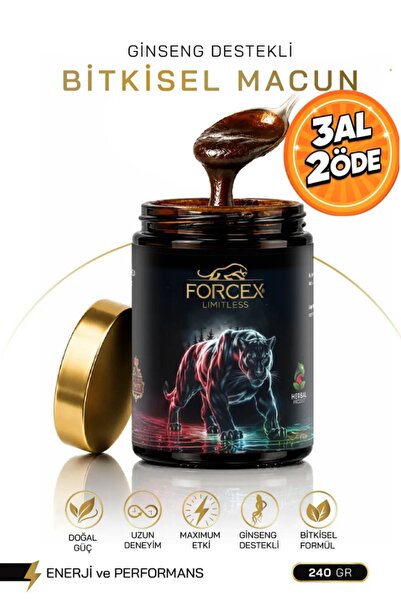 ALPHA EVERSTRONG Forcex Ginseng ve Tribulus İçeren Bitkisel Karışımlı Kuvvet ...