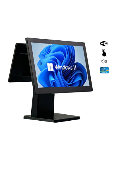 Milapos Çift Ekran Dokunmatik Pos Terminal ( İ5 8 Gb Ram 128 Gb Ssd 15.6" Wifi)