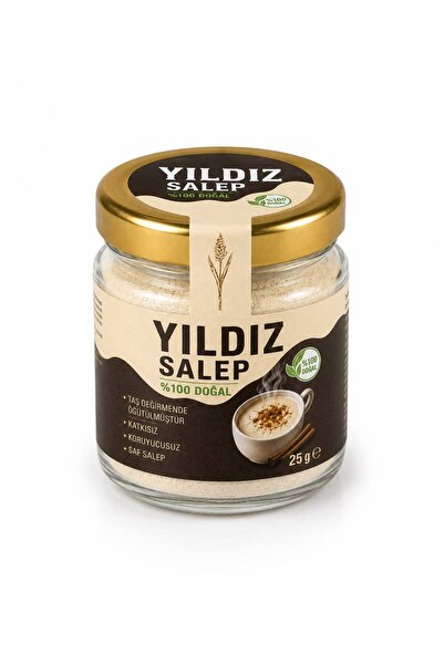 YILDIZ SALEP Katkısız %100 Doğal Saf Salep 25𝑔