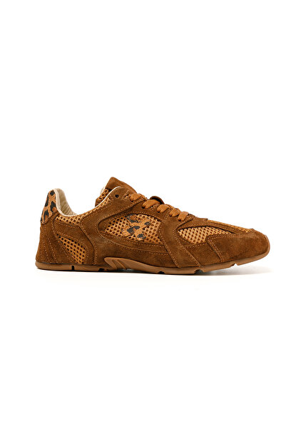 John May Kadın / Kız Sneaker RC-25Y-187-MIU1912 Tütün Süet