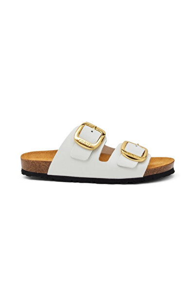 Frau Kadın / Kız Terlik 17P8 LONDON-S OffWhite