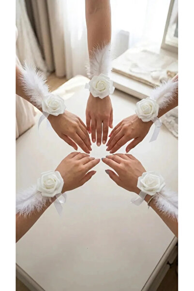 BTRENDY 10 Adet Nedime Bilekliği Özel Gün,Kına,Bride-Aksesuar Seti