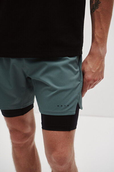 H&M Çift Katlı Spor Şortu DryMove™