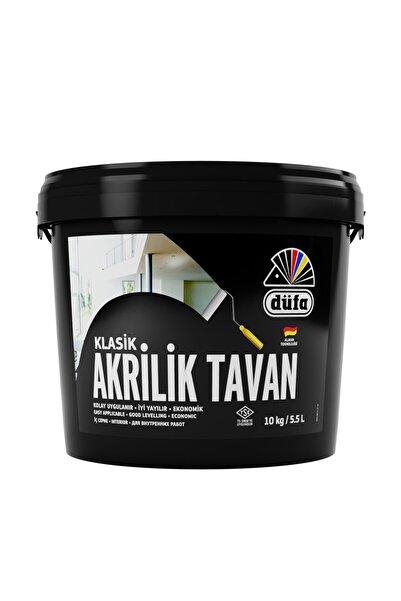 Düfa Klasik Tavan Boyası Akrilik Beyaz 10 Kg