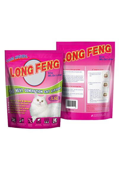 Long Feng Extra Kristal Silica Kedi Kumu 3.8 Lt X 9 Adet