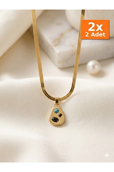 Bozhi Steel Necklace Gold Elegant Gift