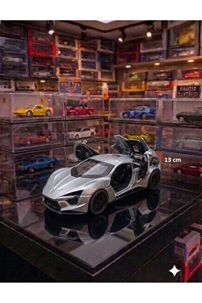 OYUNCAKSAHİLİ Lykan Hypersport Tarzı Metal Koleksiyon ışık ses Efektli Araba ...
